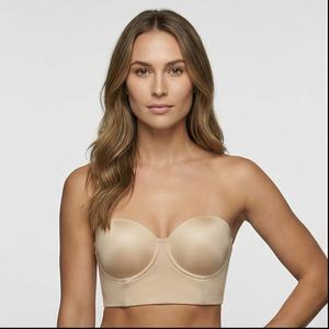 Sujetador acolchado de seda de hielo ultrafino 4197-2, ropa interior sin costuras, cabestrillo fino para mujer, hermoso chaleco trasero, Tops, sujetador pequeño para dormir con pecho grande - Product Image 1