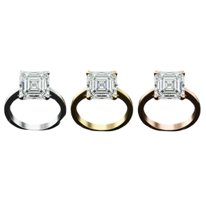 Stonewels - Diamante Suelto de Laboratorio con Corte Asscher, Calidad DEF VVS VS1 HPHT CVD, con Certificación IGI GIA, Venta al por Mayor - Product Image 1