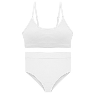 Conjunto de Lencería de Encaje Transparente de 2 Piezas para Mujer, Ecológico y Transpirable, con Bordado Floral, Copas con Relleno Incorporado, Brasier y Braguitas Sexys - Product Image 1