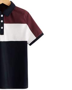 Chemise pour homme en piqué de coton respirant 180g, personnalisable, vêtements de golf décontractés de qualité supérieure, fabricant de vêtements OEM ODM à étiquette privée - Product Image 4
