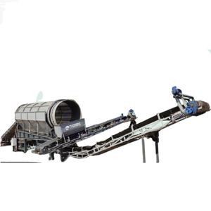 Trieuse municipale de déchets solides de FRMSW pour réutiliser la construction d'acier doux capacité de la puissance 8000kg de la puissance 7.5KW - Product Image 5