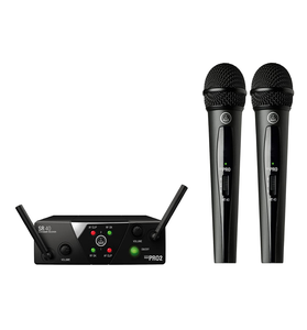 Sistema de Micrófono Inalámbrico de Doble Canal UHF Profesional con Micrófono de Mano, de Solapa y de Diadema, Venta al Por Mayor - Product Image 2