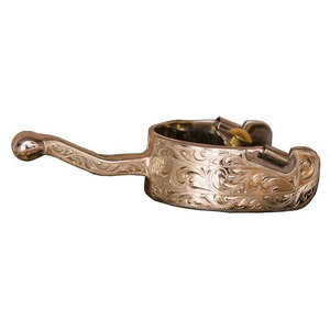 Espuelas de Equitación Estilo Western Antiguas, de Acero Inoxidable, Diseño de Articulación Fina, Accesorios Ecuestres Premium, Duraderas, Clásicas, Estilo Vaquero - Product Image 3
