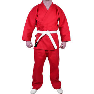 Tenue de karaté sur mesure de qualité supérieure en coton épais pour adultes – Ensemble uniforme pour entraînement d'arts martiaux et compétition de Kata – Taille personnalisée - Product Image 1