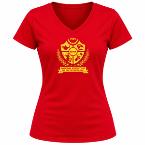 เสื้อยืดคอกลมแขนสั้นลายกราฟิกตัวอักษรสมาคมนักศึกษาหญิง Phi Delta Kappa สวมใส่สบาย แฟชั่นสำหรับผู้หญิง - Product Image 3