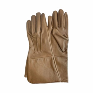 Gants de soudage TIG en cuir de mouton souple et confortable, antistatiques, équipement de protection individuelle pour les travaux de jardinage, résistants à l'abrasion - Product Image 6
