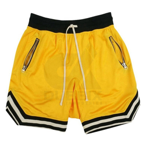 Pantalones Cortos Deportivos de Cintura Media para Hombre, Transpirables, de Spandex y Algodón, para Yoga, Fitness, Entrenamiento, Ropa Deportiva Informal, Color Personalizado, Servicio OEM - Product Image 4