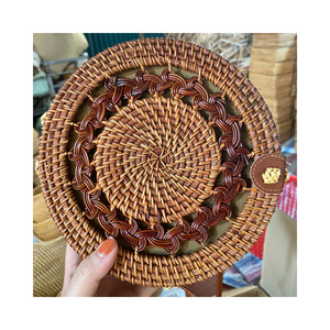 Natural Rattan Bag Handcrafted Woven Beach Purse Premium Quality Vintage <b>Straw</b> Handbag Bulk Wholesale Vietnam Supplier - Product Image 1