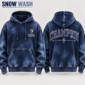 Sudadera con Capucha NAVISTA SPORTS para Hombre, Estilo Oversize, Lavado Ácido Intenso, con Pedrería y Estampado Ilimitado, Informal, para Otoño - Product Image 2