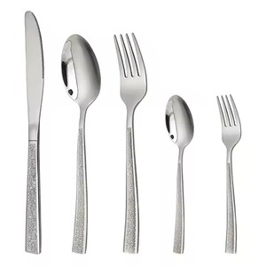 Juego de Cubiertos Duraderos de Metal, Cuchara, Tenedor y Cuchillo para el Hogar, Cocinas, Hoteles y Restaurantes - Product Image 2