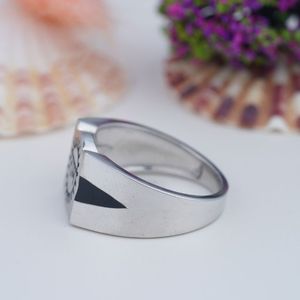 Bague ouverte rétro Aigle Volant en Argent 925 et Moissanite, plaqué or, pour fêtes, vente en gros d'usine, bijoux de couple pour homme au style affirmé - Product Image 2