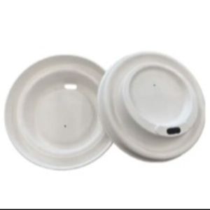 Tapa de Vaso de Bagazo Resistente a Fugas, Ecológica y Desechable para Bebidas Calientes, Ideal para Entrega y Comida para Llevar, Disponible a un Precio Accesible - Product Image 3