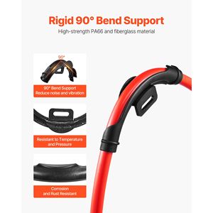 20 Confezioni di Supporti a Gomito a 90 Gradi per Tubi PEX da 1/2 Pollice, Resistenti alla Corrosione e alla Ruggine, Morsetti per Tubi in PE - Product Image 3