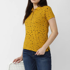 Polo respirant personnalisé pour femme, tissu en coton de haute qualité, polo de golf pour femme, prix de gros - Product Image 4
