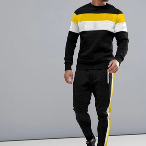 Ensemble de survêtement personnalisé pour hommes : sweat à capuche et pantalon de jogging en coton 100% délavé à l'acide - Product Image 1