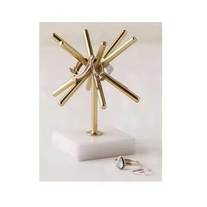 Expositor de Joyería Metálico Decorativo, Organizador de Joyas en Forma de Árbol - Product Image 1