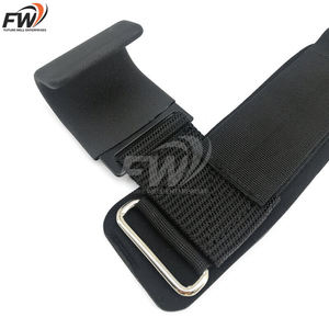 Crochets de musculation pour l'entraînement de force, sangles de fitness robustes / équipement de fitness, accessoires de gym pour haltères de puissance - Product Image 2