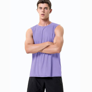 Breathable's <b>Men</b> Tank Tops Casual Fitness Running <b>Singlet</b> Active Top Cool Soft Modal-Blend Fabric Sleeveless Tank Tops - Product Image 4