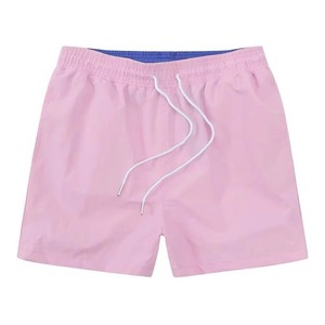 Shorts de bain décontractés de luxe pour hommes, couleur unie, pour la plage, la gym, la course, séchage rapide, respirant, en toile, personnalisable - Product Image 1