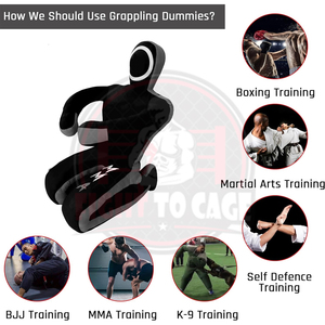 Mannequins de grappling robustes pour l'entraînement en position assise, qualité supérieure, coutures renforcées, équipement durable pour les arts martiaux et la lutte MMA, modèle 2026 - Product Image 6