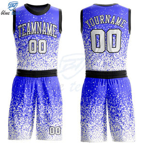 Wholesale Custom Plus Size Breathable Printed Basketball Jerseys Sleeveless OEM Team Sportswear Quick Dry Custom Logo Basketball - Product Image 4