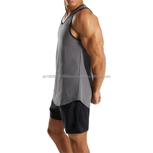 Débardeur de musculation pour homme, en maille, sans manches, t-shirt de sport pour homme, débardeur de fitness, singlet, vêtements de sport, débardeur d'entraînement - Product Image 5