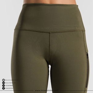 Leggings de Yoga Mawra Personalizados de Cintura Alta, Pantalones de Gimnasio Elásticos en 4 Direcciones, a Prueba de Sentadillas, Control de Abdomen, Spandex para Entrenamiento - Product Image 2