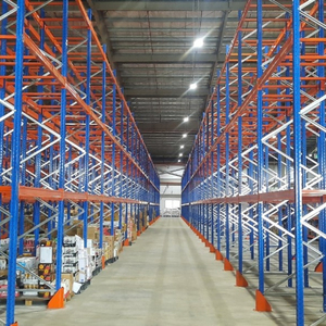 Double Deep Pallet <b>Racking</b> <b>System</b> with High Density Storage Design Maximizing Space Utilization in Warehouse Operations - Product Image 3