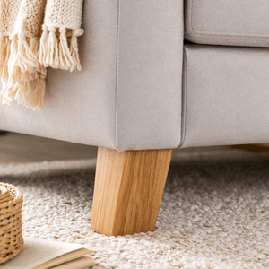 White Tapered Solid Wood Furniture <b>Legs</b> <b>Sofa</b> Cabinet Feet Replacement Minimalist Modern Durable Design - Product Image 3