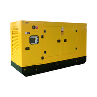 Genset Diesel Silent 30kVA hingga 100kVA dengan Mesin Cummins, Kanopi Kedap Suara, dan Tahan Air untuk Komersial