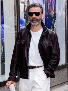 2026 Oscar Isaac Brown <b>Jacket</b> - Product Image 4