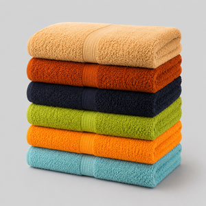 Serviette en tissu éponge de haute qualité, fabriquée avec un tissu à boucles douces, offrant une grande capacité d'absorption, une sensation confortable et une utilisation fiable pour les soins quotidiens. - Product Image 3