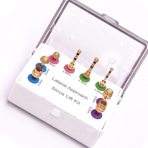 Kit de Elevación de Senos de Abordaje Lateral de Gran Venta para Cirugía de Implantes Dentales con Herramientas de Control de Profundidad y Brocas de Paro - Product Image 3