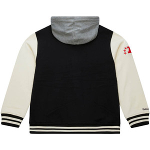 Chaquetas para hombre OEM con logotipo bordado personalizado, chaqueta informal estilo béisbol clásica con botones, chaquetas Letterman para hombre - Product Image 5