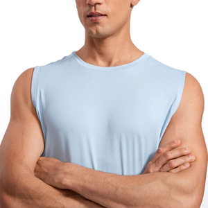 Débardeur de sport personnalisé pour homme, respirant, 100 % coton, tissu extensible doux, col rond, sportif, 275 GSM, vêtements de fitness - Product Image 5