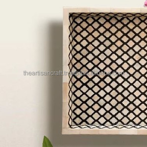 Plateau d'incrustation d'os fabriqué à la main un cadeau parfait pour les proches Meilleur cadeau pour toute occasion - Product Image 5