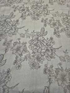 Abaya ผ้าซาตินเงางามของผู้หญิงผ้า100% ผ้า1156โพลีเอสเตอร์ผ้าแจ็คการ์ดสีดำระบายอากาศได้ดีเป็นพิเศษ - Product Image 2