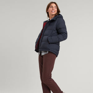 Vestes matelassées hybrides imperméables de haute qualité pour femmes, grandes tailles, avec capuche, pour l'extérieur, vente en gros, OEM - Product Image 5