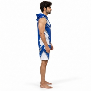 Uniforme 7v7 Diseñado con Paneles de Malla Ventilada de Poliéster Ligero y de Alto Rendimiento, Cómodo, Deportivo, que Absorbe la Humedad - Product Image 3
