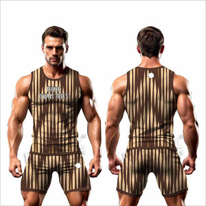 2026 MMA Wear Fighting Wear <b>Men</b> Rash Guard Sets Customized Fully Sublimation Rash Guards Sets For <b>Men</b> - Product Image 3