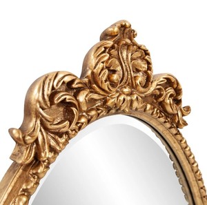 Ornate Oval Wall <b>Mirror</b> – Royal Vintage Gold Decorative <b>Frame</b> <b>Mirror</b> for Bedroom, Bathroom & Luxury Home Decor - Product Image 2