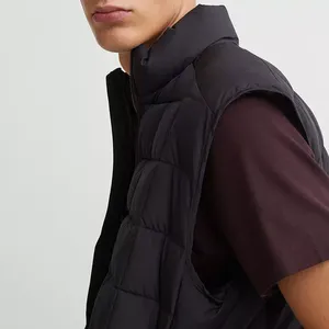 Chaleco Acolchado Sin Mangas para Hombre, Chaqueta de Invierno Duradera, Cálida, Cómoda, Transpirable, con Logotipo Personalizado, Alta Calidad, Venta al Por Mayor - Product Image 5