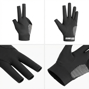 Nuevos Guantes de Billar de Diseño Personalizado, Ligeros y Transpirables, Guantes de Snooker, Servicio OEM ODM, Guantes de Snooker Económicos para Práctica - Product Image 4