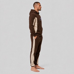 Nuevo Estilo, Chándales Deportivos de Algodón con Logotipo Personalizado para Hombre, Conjuntos para Correr, Sudadera con Capucha y Pantalones Deportivos, Chándales para Hombre - Product Image 6
