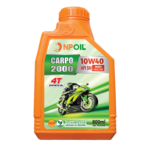 Lubricante de Motor NPOIL CARPO 2000 10W40 0.8L 1L Aceite Base Premium y Tecnología de Aditivos Avanzados - Product Image 1