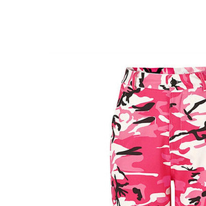 Pantalon de survêtement rose camouflage pour homme, taille haute, décontracté, léger, avec poches, style été - Product Image 3
