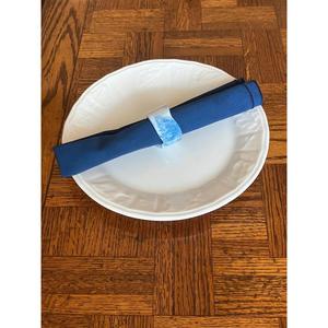 Rond de serviette élégant en résine pour décor de table de mariage, accessoire de salle à manger élégant, parfait pour les fêtes, les événements et la maison - Product Image 4