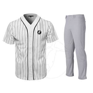 Uniforme de baseball imprimé personnalisé avec nom d'équipe et style de jeu de numéros - Product Image 3
