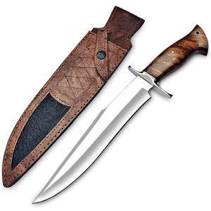 Couteau Bowie en acier inoxydable pour le camping, la chasse et les activités de plein air, avec manche ergonomique et construction robuste - Product Image 5