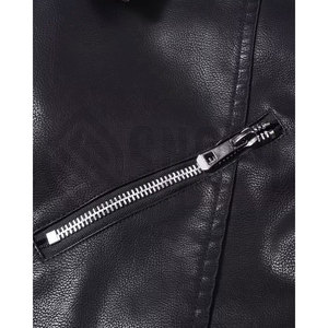 Gilet en cuir de moto de haute qualité à prix bas, logo personnalisé, léger, pour hommes - Product Image 5